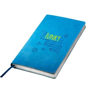 Бизнес-блокнот "Funky" А5, мягкая обложка, в линейку