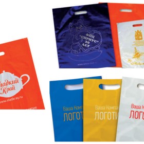 Фирменный пакет 20х30/80 мкр Белый 1+0